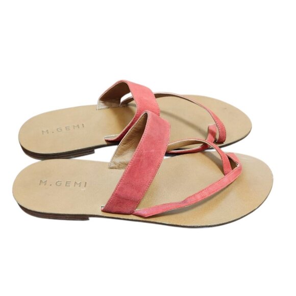 M.Gemi The Medio Fuchsia Suede Sandals Size EU 42/US 11 - Picture 3 of 12